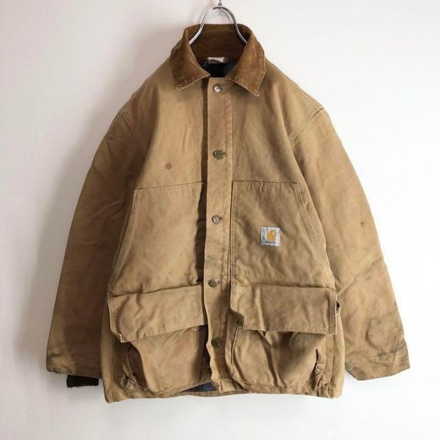 carhartt - 90s 古着 carhartt カーハート ワンポイントロゴ ダック