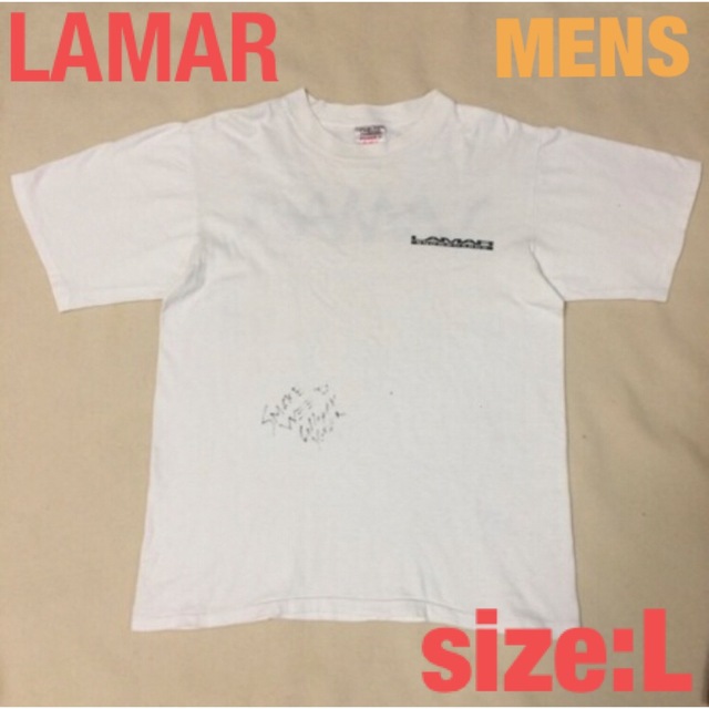 レア！LAMAR ギリガンヨーダー ロブ・スラゴー・ボイス サイン入りTシャツ