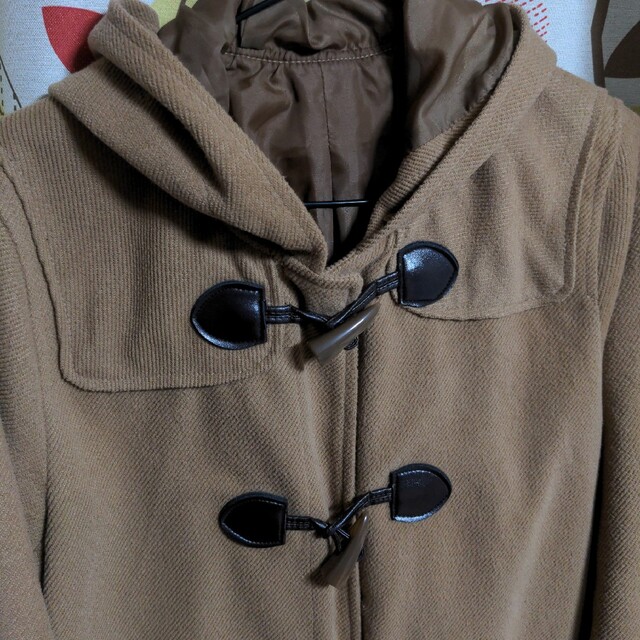 レディース　ダッフルコート　Ｌサイズ レディースのジャケット/アウター(ダッフルコート)の商品写真