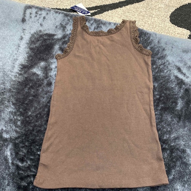 GAP(ギャップ)のGAP リブタンクトップ キッズ/ベビー/マタニティのキッズ服女の子用(90cm~)(Tシャツ/カットソー)の商品写真