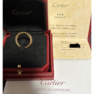 カルティエ(Cartier)のカルティエ　クラッシュ　リング　サイズ59 美品(リング(指輪))