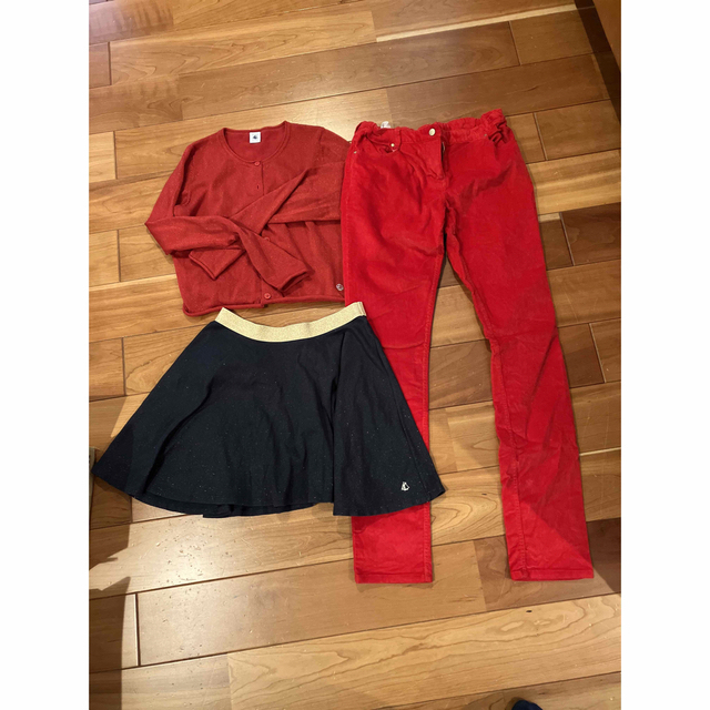 PETIT BATEAU(プチバトー)のプチバトー  まとめ売り　12ans 150 キッズ/ベビー/マタニティのキッズ服女の子用(90cm~)(スカート)の商品写真