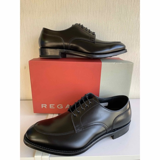 REGAL(リーガル)の極美品 REGAL リーガル 06CR ブラック Vチップ 26.0cm メンズの靴/シューズ(ドレス/ビジネス)の商品写真