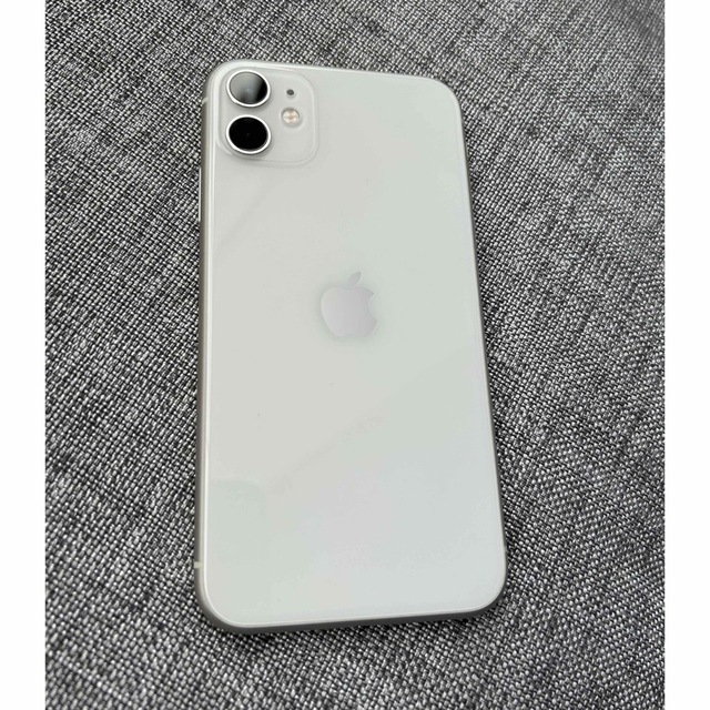 iPhone - 【美品】iPhone11 ホワイト128GB SIMフリー