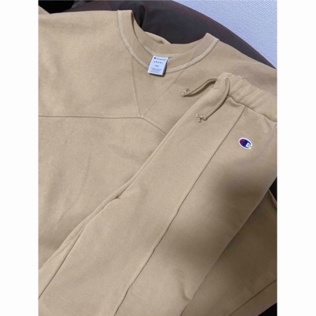 Ameri VINTAGE(アメリヴィンテージ)のAMERI×Champion / SWEAT TOP, PANTS レディースのトップス(トレーナー/スウェット)の商品写真