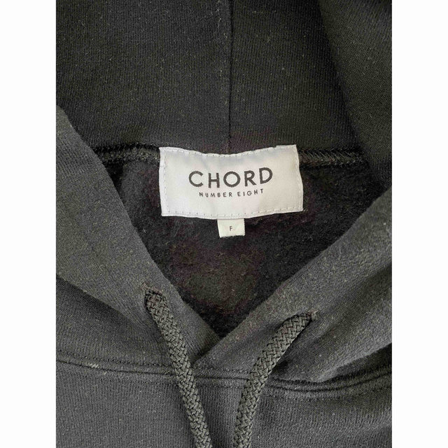 CHORD NUMBER EIGHT(コードナンバーエイト)のCHORD NUMBER EIGHTコードナンバーエイト　パーカー　マリア　黒F メンズのトップス(パーカー)の商品写真