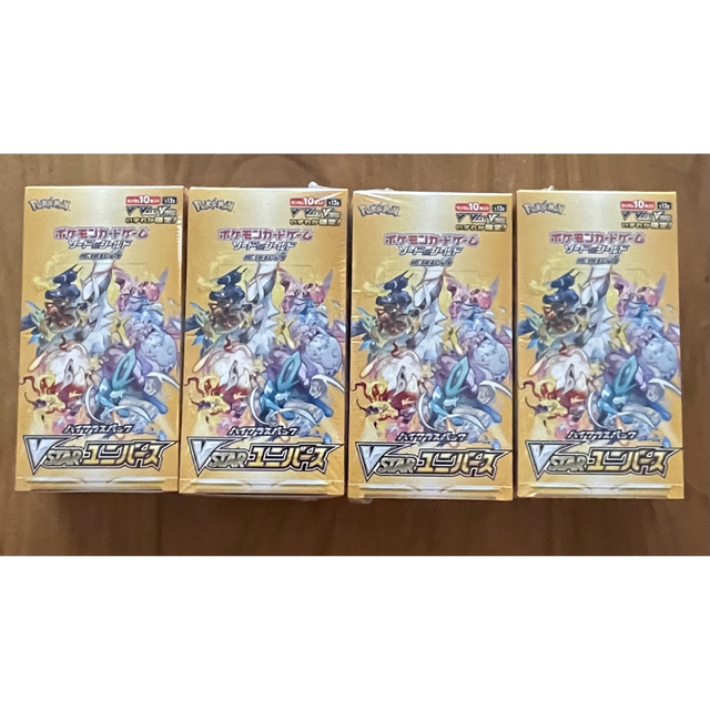 Box/デッキ/パックポケモンカード VSTARユニバース 4box シュリンク付