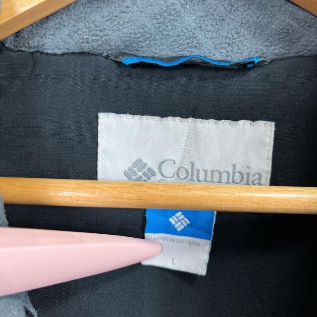 Columbia(コロンビア)のアウトドア古着　COLUMBIAコロンビア　マウンテンジャケット　サイズL 黒 メンズのジャケット/アウター(マウンテンパーカー)の商品写真