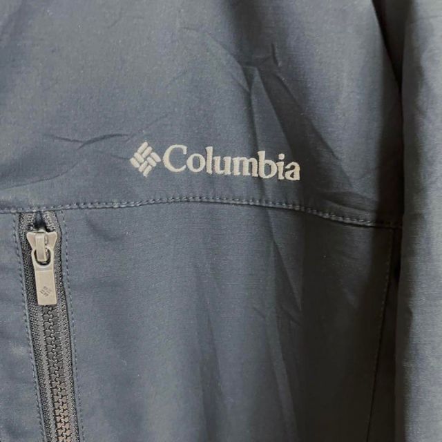 Columbia(コロンビア)のアウトドア古着　COLUMBIAコロンビア　マウンテンジャケット　サイズL 黒 メンズのジャケット/アウター(マウンテンパーカー)の商品写真