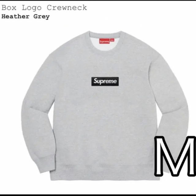 Supreme(シュプリーム)のSupreme Box Logo Crewneck 2022 M メンズのトップス(スウェット)の商品写真