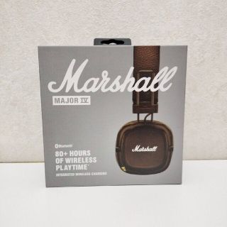 Marshall MAJOR Ⅳ　ブラウン　bluetoothb(ヘッドフォン/イヤフォン)