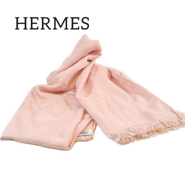 新品HOT Hermes エルメス ニューリブリス 大判ストール ショール カシミヤ/シルク ネイビーの通販 by ブランドピース｜エルメスならラクマ 