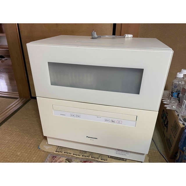 送料込=Panasonic 食器洗乾燥機NP-TH2W水道栓分岐付