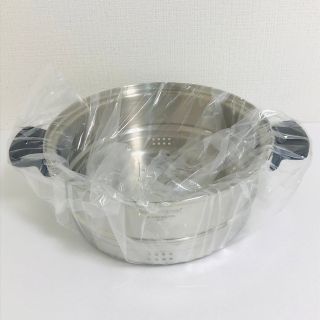 アムウェイ(Amway)のAmway アムウェイ クイーンクック ６Ｌスチーマー　新品未使用  鍋(鍋/フライパン)