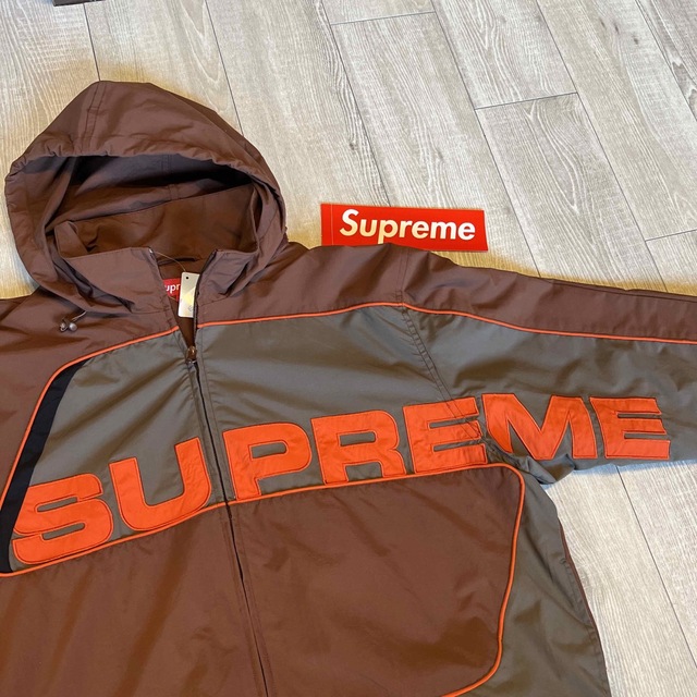 【美品】supreme S Paneled Track Jacket