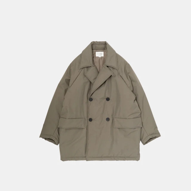 22AW STILL BY HAND スティルバイハンド シンサレートPコート-