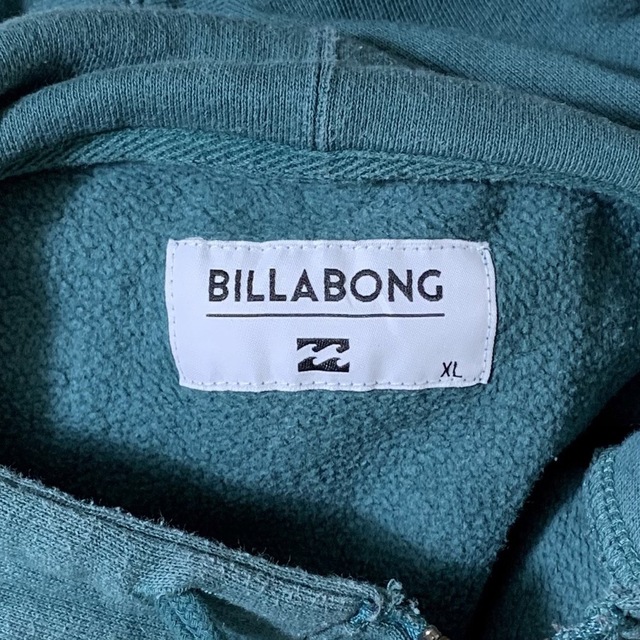 billabong(ビラボン)のBillabong(AUS)ビンテージハーブジップスウェットパーカ メンズのトップス(パーカー)の商品写真