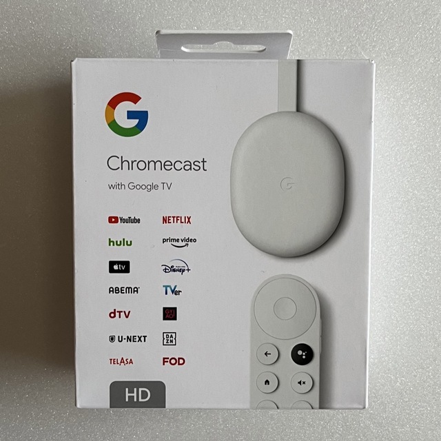 Google(グーグル)のGoogle クロームキャスト Chromecast  スマホ/家電/カメラのテレビ/映像機器(映像用ケーブル)の商品写真