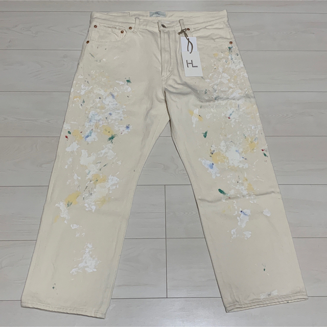 22SS HERILL Denim Splash 5-Pocket Pants