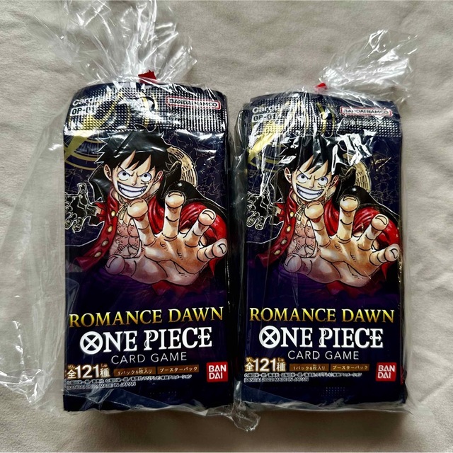 ONE PIECE(ワンピース)のONE PIECEカードゲーム ROMANCE DAWN 20パック エンタメ/ホビーのトレーディングカード(Box/デッキ/パック)の商品写真