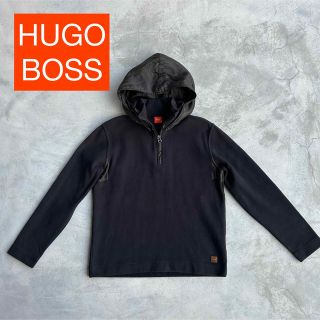 ヒューゴボス(HUGO BOSS)のHUGO BOSS ヒューゴボス パーカー 異素材(パーカー)