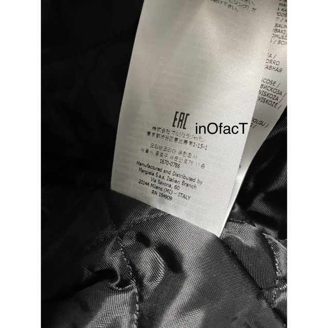 Maison Martin Margiela(マルタンマルジェラ)のMM6 Maison Margiela メゾンマルジェラ ハの字 ライダース メンズのジャケット/アウター(ライダースジャケット)の商品写真