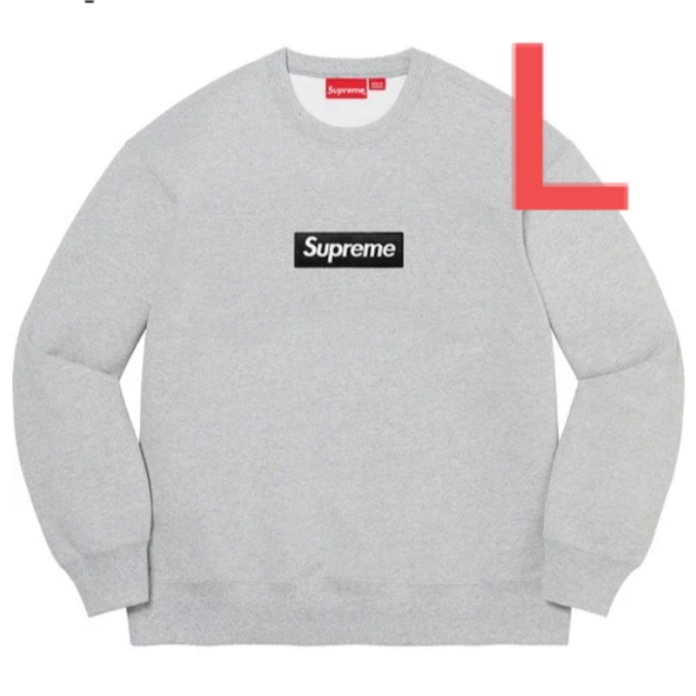 【新品未使用】 Supreme Box Logo Crewneck / L