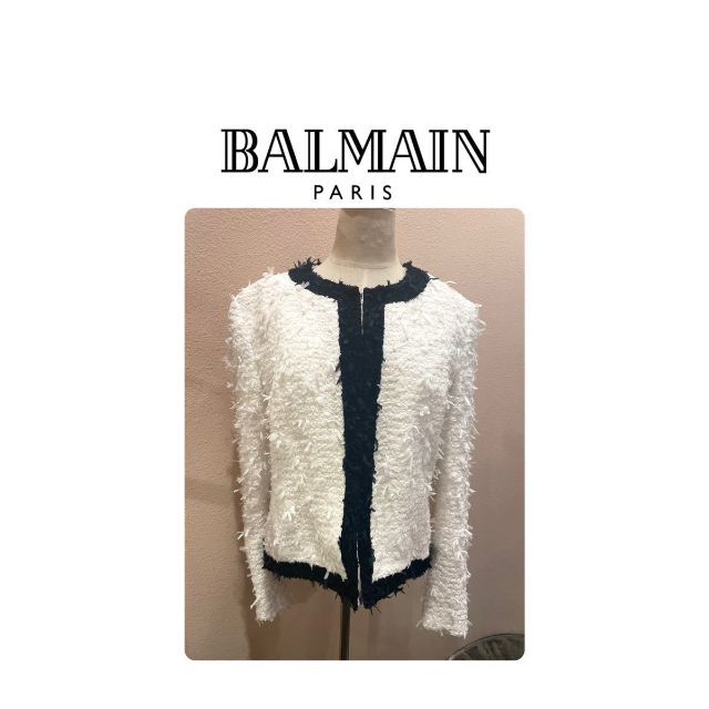 BALMAIN バルマン 新品未使用 ケープ コート ブラック 匿名配送