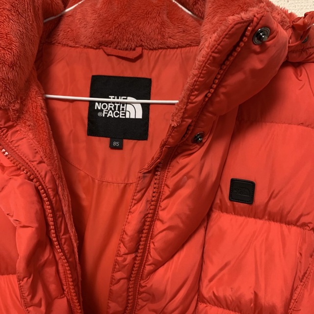 THE NORTH FACE - ザノースフェイス ベンチコート ロング 赤 防寒 Mの