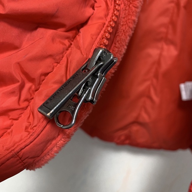 THE NORTH FACE - ザノースフェイス ベンチコート ロング 赤 防寒 Mの