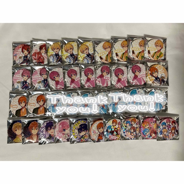 すとぷり 2022 Summer 缶バッジ 莉犬 るぅと さとみ ころん ジェル-