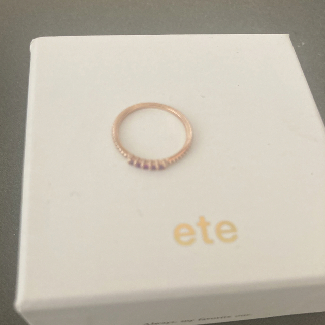 ete(エテ)のあや様専用 レディースのアクセサリー(リング(指輪))の商品写真