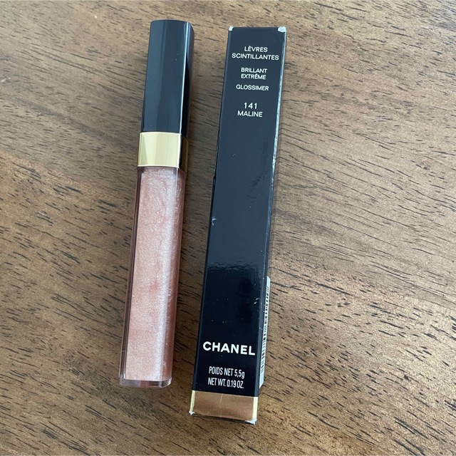 CHANEL(シャネル)の【未使用】CHANEL リップグロス 141 コスメ/美容のベースメイク/化粧品(リップグロス)の商品写真