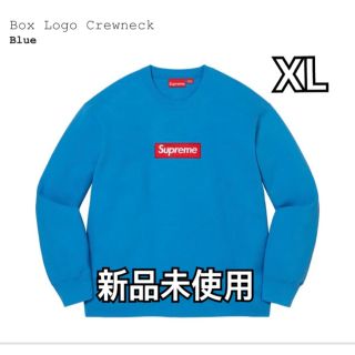 シュプリーム(Supreme)のSupreme Box Logo Crewneck Blue(スウェット)