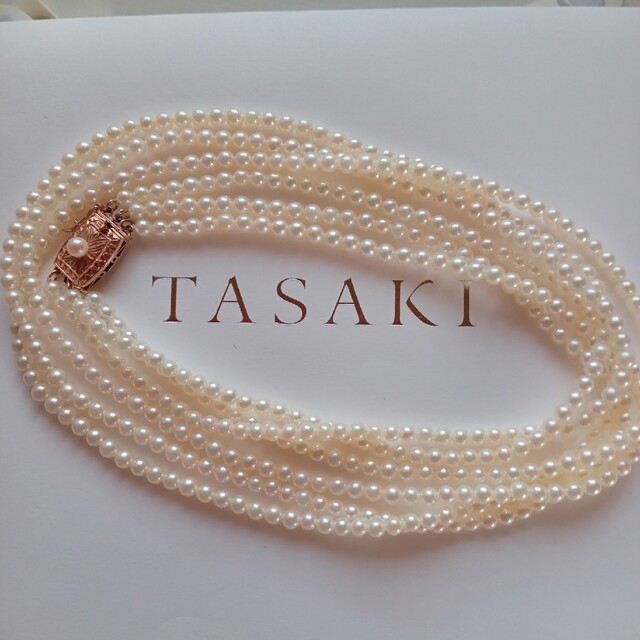 WEB限定カラー TASAKI 連ネックレス アコヤ真珠ベビーパール3 TASAKI