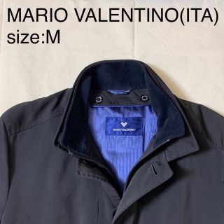 マリオバレンチノ(MARIO VALENTINO)のMARIO VALENTINO(ITA)ビンテージダウンライニングコート(ステンカラーコート)