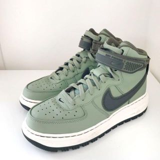 ナイキ(NIKE)の美品▲NIKE//AIR FORCE 1 BOOT▲25cm▲カーキ  グリーン(スニーカー)