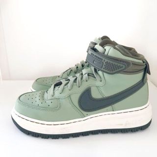 美品▲NIKE//AIR FORCE 1 BOOT▲25cm▲カーキ  グリーン