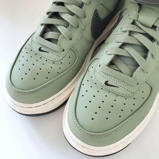 美品▲NIKE//AIR FORCE 1 BOOT▲25cm▲カーキ  グリーン