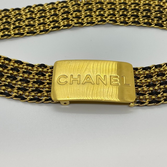 CHANEL - [USED/中古]CHANEL シャネル ベルト・バックル ゴールド ロゴ