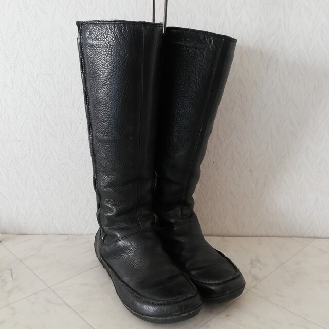 Clarks - Clarks クラークス 本革ロングブーツ UK4 Dの通販 by