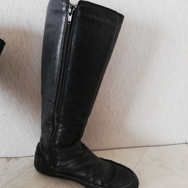 Clarks - Clarks クラークス 本革ロングブーツ UK4 Dの通販 by