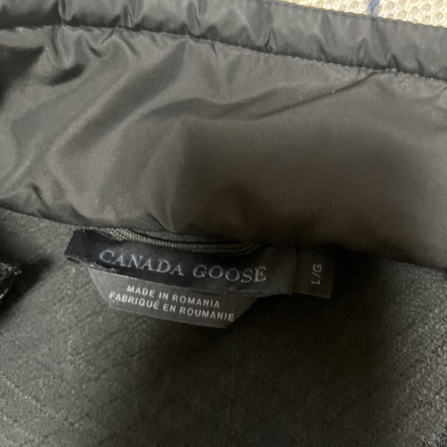 CANADA GOOSE(カナダグース)のカナダグース　フリース　ベスト　ブラック　Lサイズ　サザビーリーグ メンズのジャケット/アウター(ダウンベスト)の商品写真