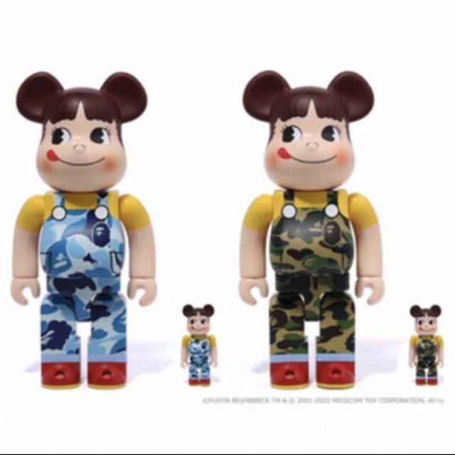 ステイシー様専用BE＠RBRICK  BAPE(R) × ペコちゃん エンタメ/ホビーのフィギュア(その他)の商品写真