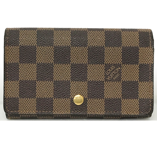 LOUIS VUITTON ルイ・ヴィトン N61730/ポルトモネ・ビエ トレゾール 二つ折り財布 ダミエ LV 中古【中古】 生まれのブランドで 