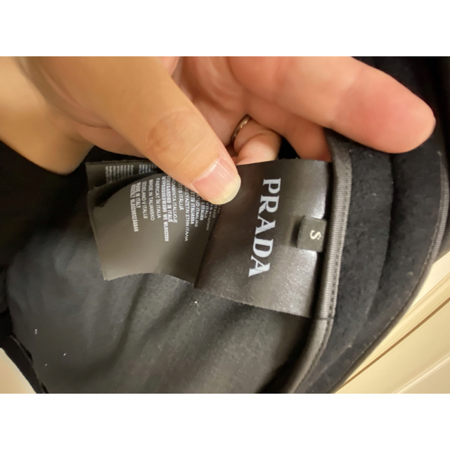 PRADA - PRADA プラダ ダッフルコート ネイビー メンズ ウール PRADA - PRADA プラダ ダッフルコート ネイビー メンズ ウール