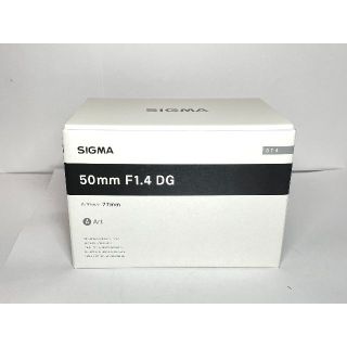 シグマ(SIGMA)の新品未使用品 シグマ 50mm F1.4 DG HSM Art ソニーA(レンズ(単焦点))