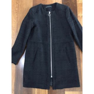 ザラ(ZARA)のZARA ジャケット　コート新品(ノーカラージャケット)