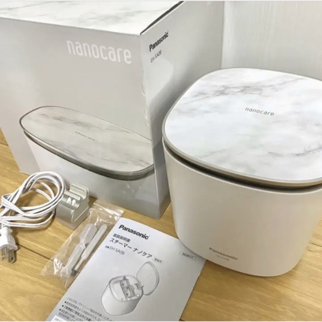 値下げ!】Panasonic スチーマーナノケアゴールド調 EH-SA0B-N 値下げ!】Panasonic スチーマーナノケアゴールド調 EH-SA0B-N