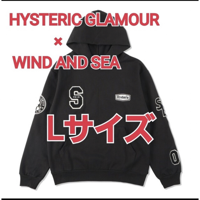 パーカーhysteric glamor×wind and sea パーカー